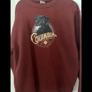 Men’s Columbia sweatshirt